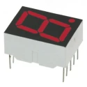 Broadcom 1-Digit 7-Segment Cathode Red LED Display 14.2mm Height HDSP-H103