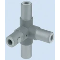 Rose+Krieger M8 90° Connector Connecting Component for Strut Profile 40 mm, Round Tube Size 40 mm 11403424025