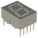 Avago Technologies 1.7 Inch 7-Segment Red LED Display Anode Type Right Side Decimal HDSP-H101