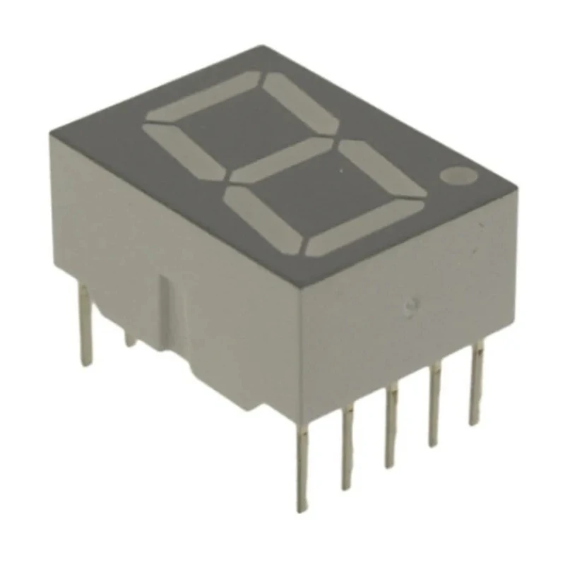 Avago Technologies 1.7 Inch 7-Segment Red LED Display Anode Type Right Side Decimal HDSP-H101