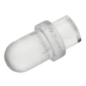 Bivar Panel Mount 1-Way Straight Rigid LED Light Pipe Clear Lens 3 mm PLP1-125