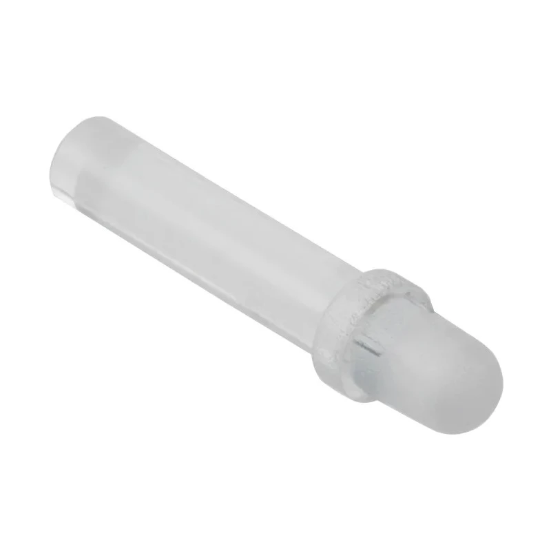 Bivar Panel Mount 1-Way Straight Rigid LED Light Pipe Clear Lens 3 mm PLP1-500