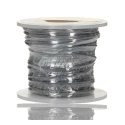 Alpha Wire Hook Up Wire PVC Series Grey 22 AWG 7x0.25 mm Copper Conductor, 30 m Length, 300V, 105°C Rated 3051 SL005