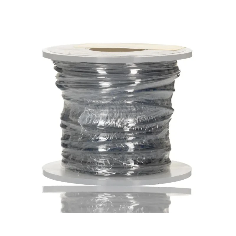 Alpha Wire Hook Up Wire PVC Series Grey 22 AWG 7x0.25 mm Copper Conductor, 30 m Length, 300V, 105°C Rated 3051 SL005