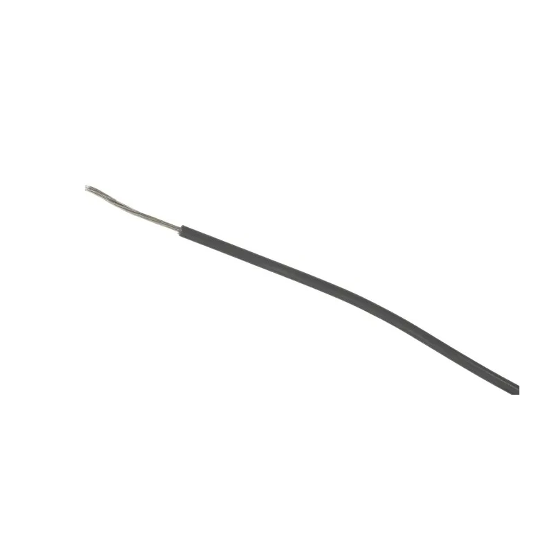 Alpha Wire Hook Up Wire PVC Series Grey 22 AWG 7x0.25 mm Copper Conductor, 30 m Length, 300V, 105°C Rated 3051 SL005