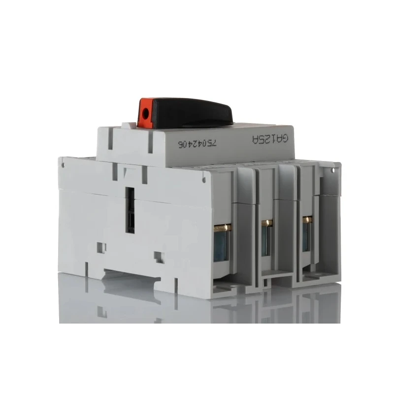 Lovato Electric 3-Pole DIN Rail Screw Switch Disconnector IP65 125A 55 kW GA125A