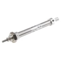SMC Pneumatic Piston Rod Cylinder 50 mm Stroke Single Acting Aluminium Alloy Body C85N10-50S