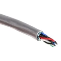 Alpha Wire Alpha Essentials Communication & Control Series Data Cable 4 Pairs 8 Cores 30 m Grey Polyvinyl Sheath 5474C SL005