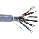 Alpha Wire Alpha Essentials Communication & Control Series Data Cable 6 Pairs 12 Cores 30 m Grey Sheath Polyvinyl 5476C SL005