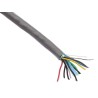 Alpha Wire Alpha Essentials Communication & Control Series Data Cable 5 Pairs 10 Cores 30 m Grey Sheath Polyvinyl 5475C SL005