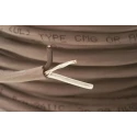 Alpha Wire Alpha Essentials Communication & Control Control Cable 2 Cores 0.56mm² 20 AWG Screened 30 m Grey 2411C SL005