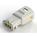 EDAC 560 Wire to Wire Connector Cable 3 Crimp 250V 3A 560-003-000-110