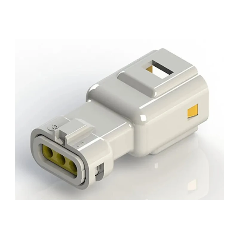 EDAC 560 Wire to Wire Connector Cable 3 Crimp 250V 3A 560-003-000-110