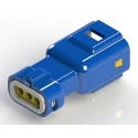 EDAC 3 Pole Wire to Wire Connector Cable 3 Crimp 250V 3A 560-003-000-310