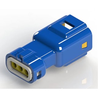 EDAC 3 Pole Wire to Wire Connector Cable 3 Crimp 250V 3A 560-003-000-310
