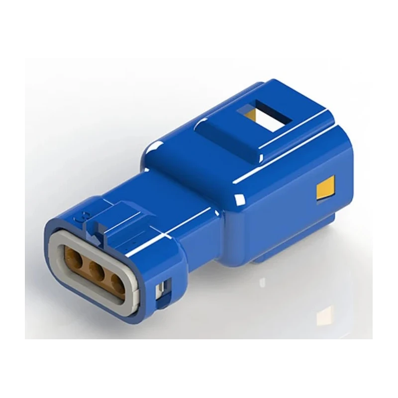 EDAC 3 Pole Wire to Wire Connector Cable 3 Crimp 3A 250V Polybutylene Terephthalate Housing 560-003-000-311