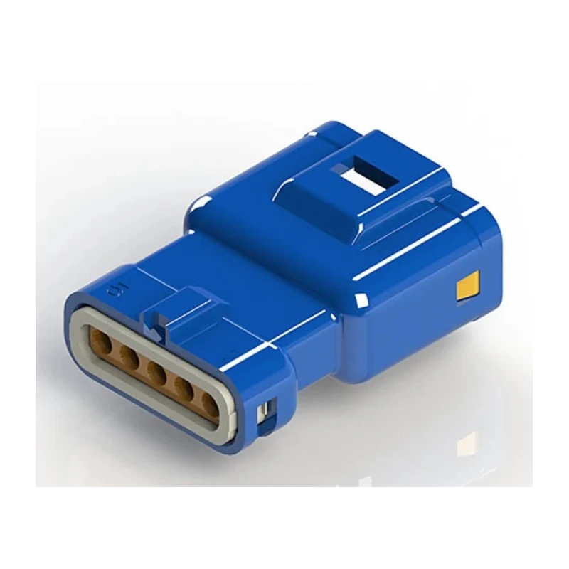EDAC 5-Pole Wire to Wire Connector Cable 3A 250V Phosphor Bronze Contacts Polybutylene Terephthalate Housing 560-005-000-311