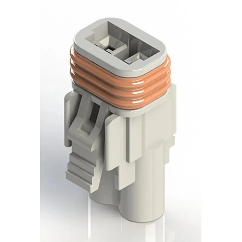 EDAC 2 Pole Wire to Wire Connector Cable, Female Connector, 10A 300V Brass & Phosphor Bronze Contacts 572-002-000-200