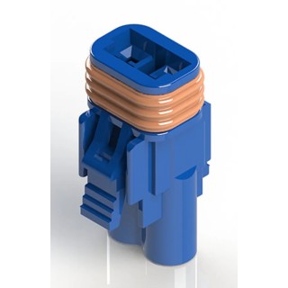 EDAC Wire to Wire Connector Cable 2 Pole Crimp 300V 10A 572-002-000-400