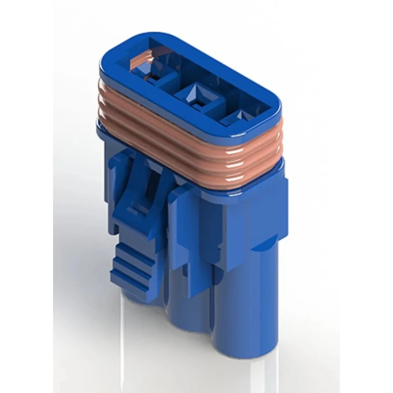 EDAC 3 Pole Wire to Wire Connector Cable, 300V 10A Crimp Termination 572-003-000-400
