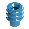 EDAC Wire Seal Accessory for Waterproof Connector, Silicone Rubber, Blue, Series 570 570-260-002