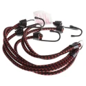 RS PRO 6 Hooks Bungee Cord, 800 mm Long, 8 mm Diameter 436-0479