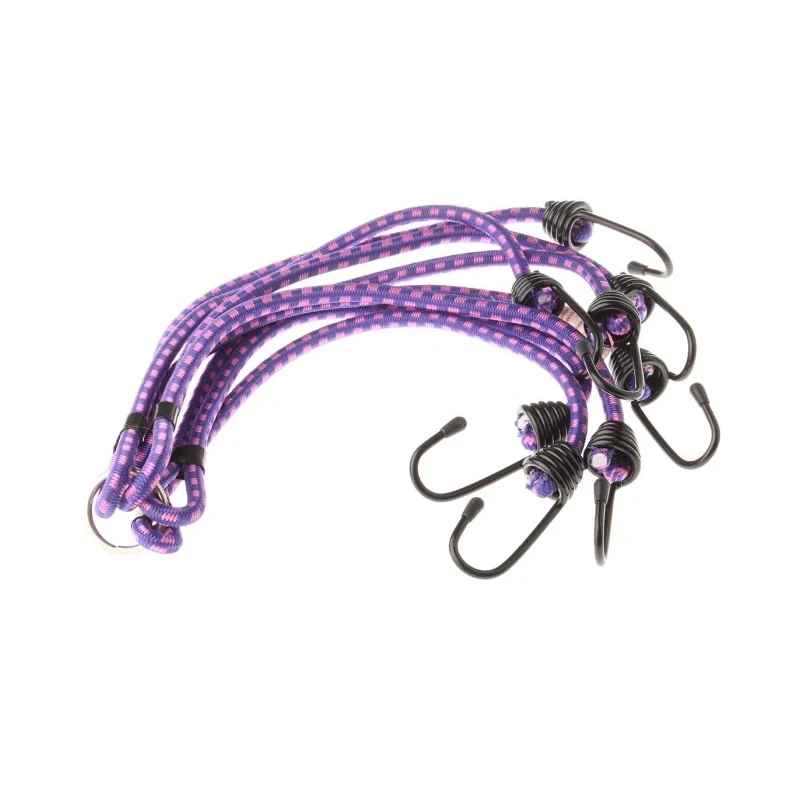 RS PRO 8 Hooks Bungee Cord, 800 mm Long, 8 mm Diameter 436-0485