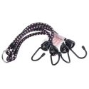 RS PRO 4 Hooks Bungee Cord 600 mm Long, 8 mm Diameter 436-0463