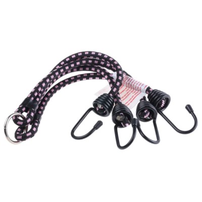 RS PRO 4 Hooks Bungee Cord 600 mm Long, 8 mm Diameter 436-0463