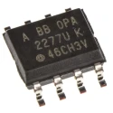 Texas Instruments Operational Amplifier, Dual Channel, 1 MHz Gain Bandwidth, 8-Pin SOIC, 2V-18V Supply, 0.8V/μs OPA2277UA