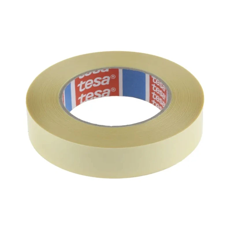 Tesa Transparent Double Sided Plastic Tape Polypropylene Backing 25mm x 50m 15N/cm Adhesion 45N/cm Tensile 64621-00006-00