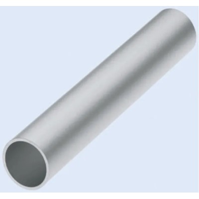 Rose+Krieger Silver Aluminium Round Tube 2 m Length, Diameter 40 mm 82403022000
