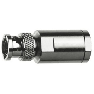 Telegartner BNC Series 50 Ω Coaxial Connector Cable Male BNC Straight Body Clamp J01000A1940