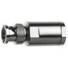 Telegartner BNC Series 50 Ω Coaxial Connector Cable Male BNC Straight Body Clamp J01000A1940