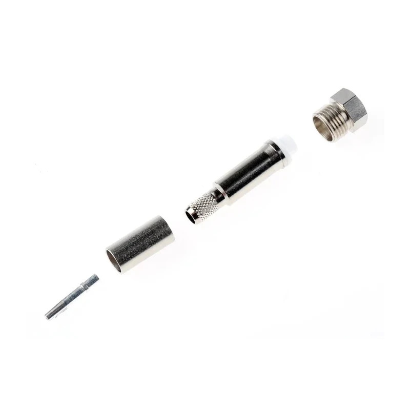 Telegartner FME Series Coaxial Connector Cable Female FME, 50 Ω, Straight Body Crimp J01701A0007