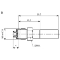 Telegartner FME Series Coaxial Connector Cable Female FME, 50 Ω, Straight Body Crimp J01701A0007