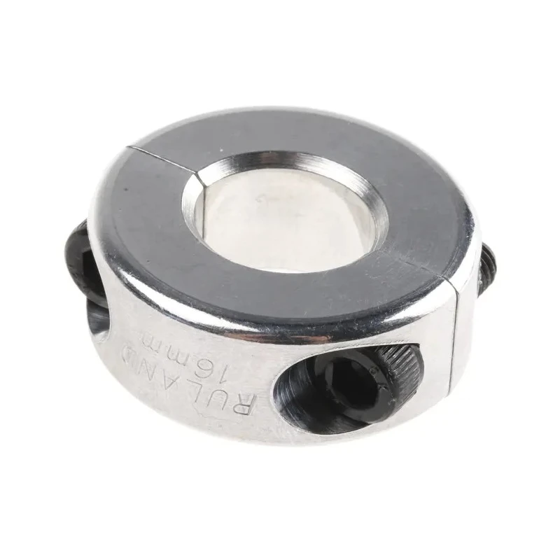 Ruland Aluminium Two Piece Shaft Collar with Clamp Screw, Outside Diameter 34 mm, Width 13 mm MSP-16-A