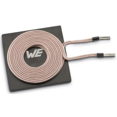 Wurth Elektronik WE-WPCC Wireless Charging Coil Receiver 1.1 A, 26 μH, 19 mm Dia 760308101214