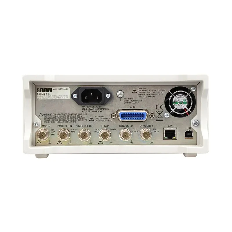 Aim-TTi Advanced Pulse Generator with Adjustable Output Amplitude, 1 MHz min, 50 MHz max, USB & LAN Interface TGP3151