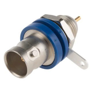 Telegartner BNC Series Coaxial Connector Panel Mount Female, 75 Ω, Straight Body Solder J01003D1286