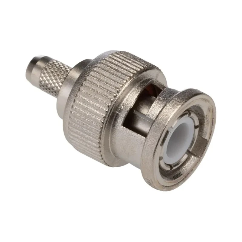 Telegartner BNC Series Coaxial Connector Cable Male BNC 50 Ω Straight Body Crimp J01000A1255
