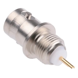 Telegartner BNC Series Coaxial Connector Panel Mount Female 75 Ω Straight Body Solder J01003A0619