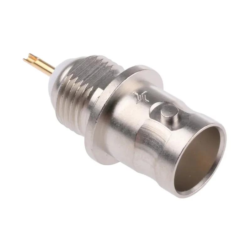 Telegartner BNC Series Coaxial Connector Panel Mount Female 75 Ω Straight Body Solder J01003A0619