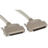 RS PRO 2 Meter Male SCSI III to Female SCSI III Data Transmission Cable 30V PVC Jacket 436-5216