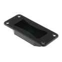 Pinet Black Plastic Arch Shape Handle 60 mm Height, 22 mm Width, 133 mm Length 436-6938