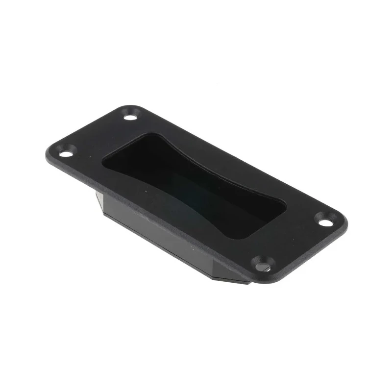 Pinet Black Plastic Arch Shape Handle 60 mm Height, 22 mm Width, 133 mm Length 436-6938