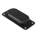 Pinet Black Plastic Arch Shape Handle 60 mm Height, 22 mm Width, 133 mm Length 436-6938