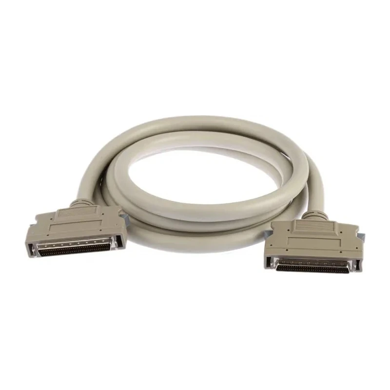 RS PRO 2 m Male SCSI III to Male SCSI III SCSI Cable Assembly Grey PVC Jacket 30V 436-5238