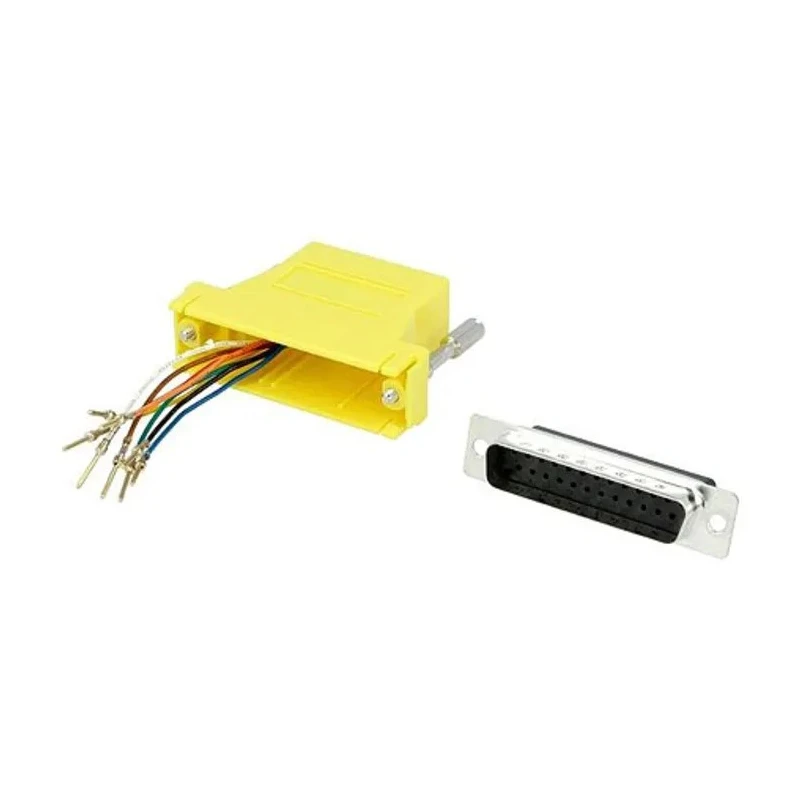 MH Connectors D-Sub Adapter 25-Way D-Sub to Female RJ45 Connector DA25-SMJ8-Y-K