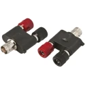 Telegartner Black, Red Female Binding Post With Beryllium Copper Alloy, Gold Plated Contacts and Nickel Plated Brass 112-2224